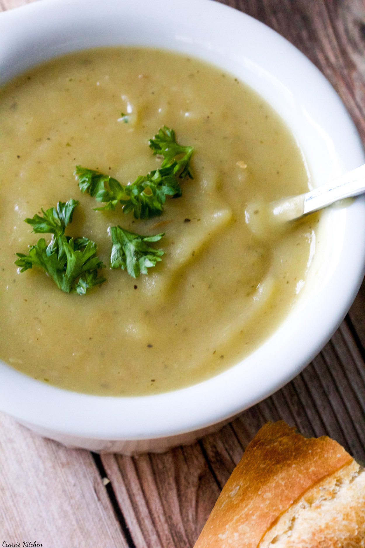 Potato Leak Soup
 Vegan Potato Leek Soup