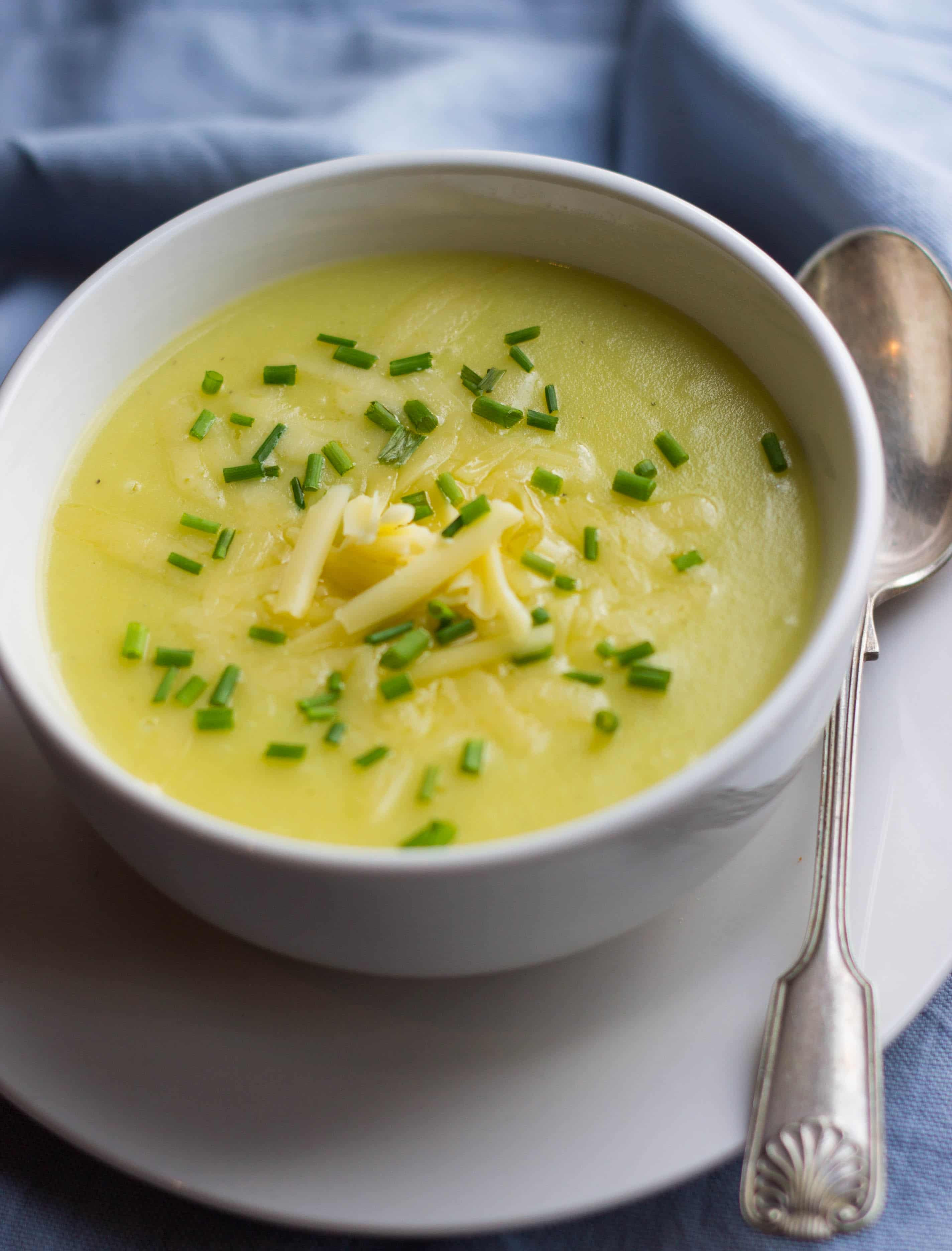 Potato Leak Soup
 Potato Leek Soup A smooth creamy no cream recipe that