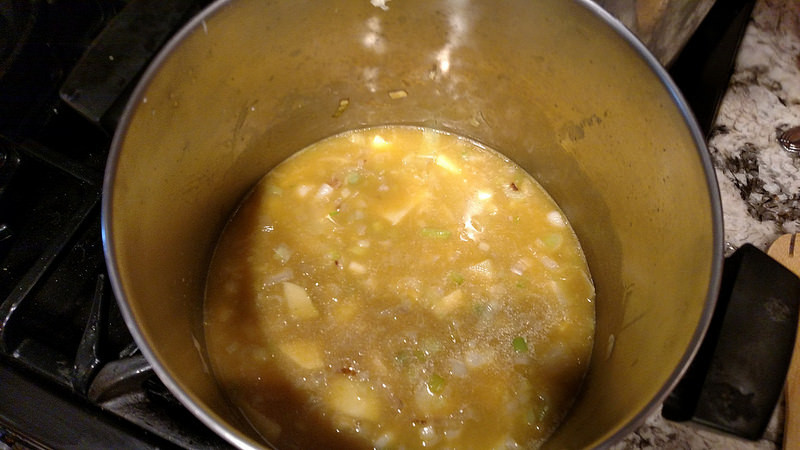 Potato Leek Soup Alton Brown
 Leek Soup "Alton Brown" Sqwib Cooks