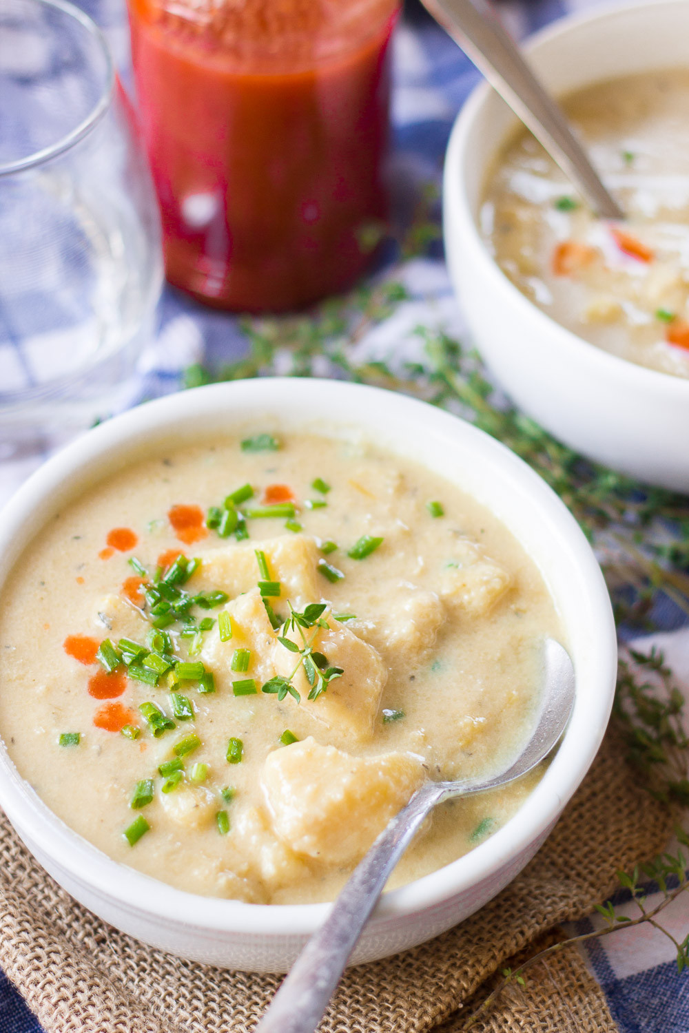 Potato Leek Soup Vegan
 Cheesy Vegan Potato Leek Soup – Oh My Veggies