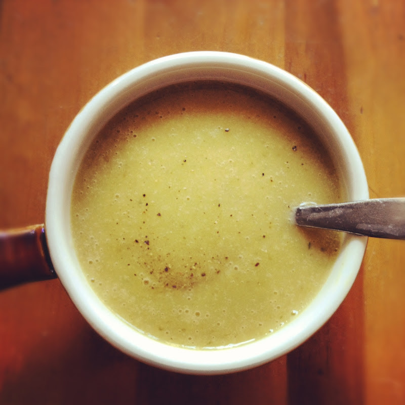 Potato Leek Soup Vegan
 The happily ever after RECIPE Vegan Potato Leek Soup