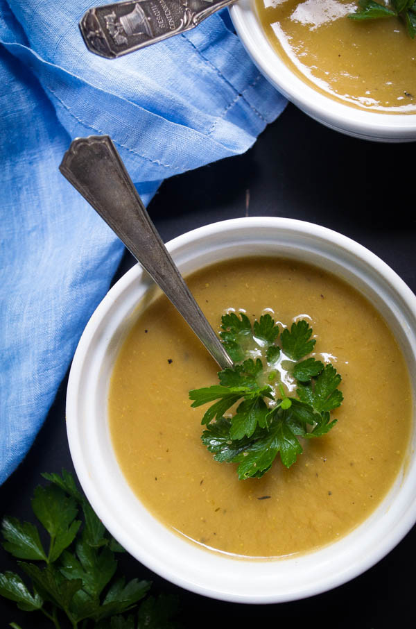 Potato Leek Soup Vegan
 Vegan Potato Leek Soup Shock Munch