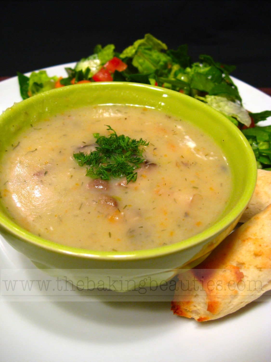 Potato Mushroom Soup
 Russian Mushroom and Potato Soup