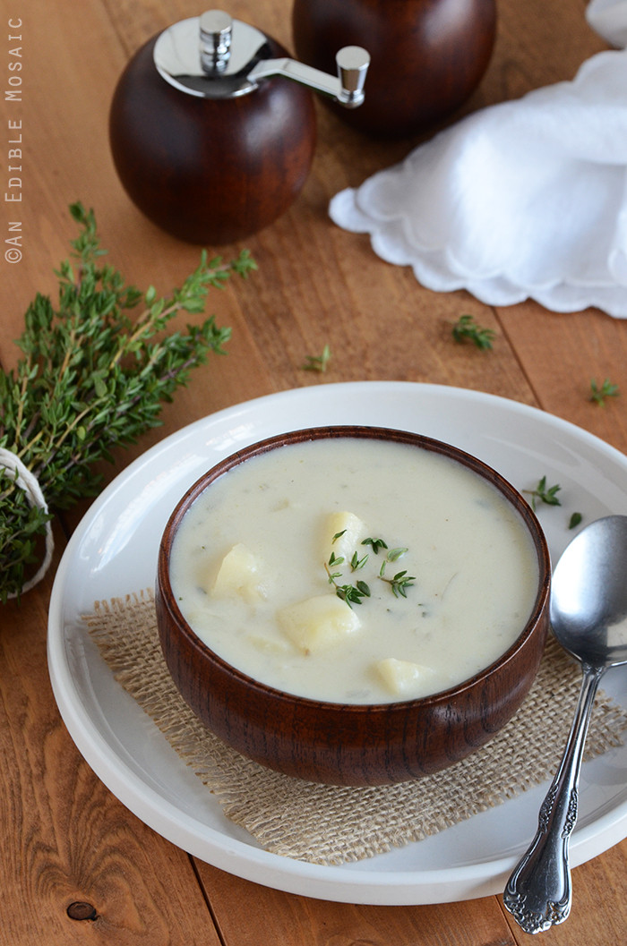 Potato Onion Soup
 Creamy Potato ion Soup