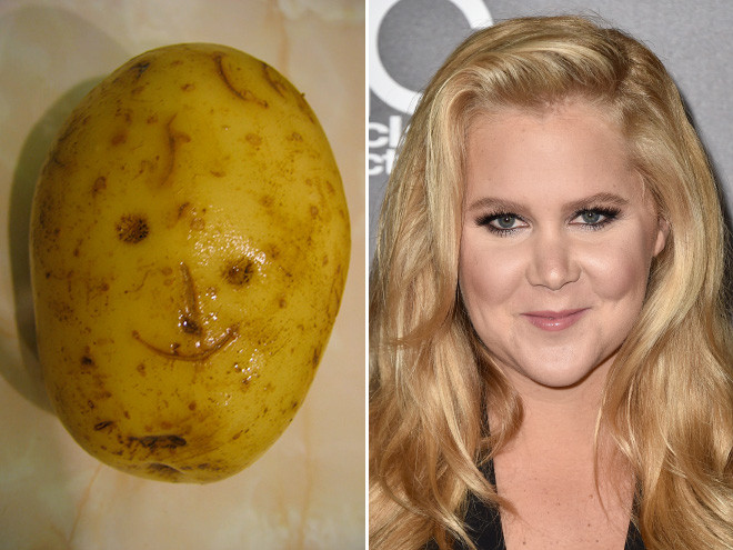 Potato Or Amy Schumer
 Amy Schumer or Potato Can You Tell the Difference