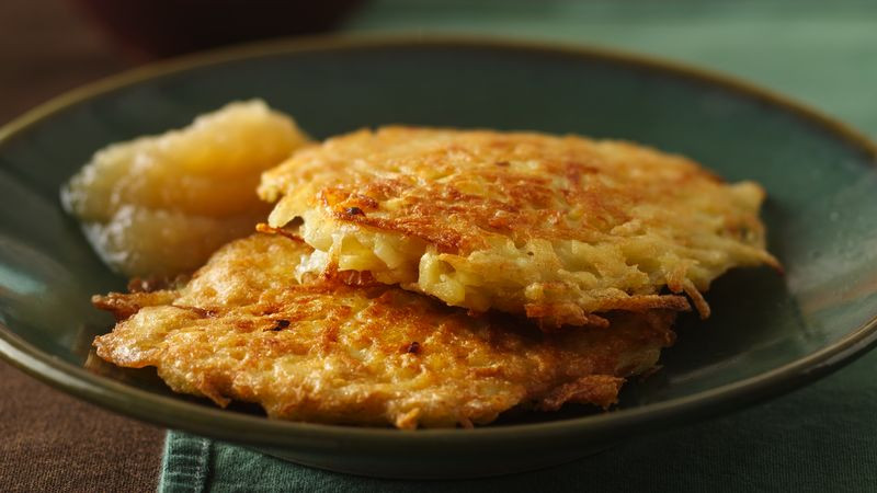 Potato Pancake Recipe
 Bisquick Potato Pancakes Recipe BettyCrocker