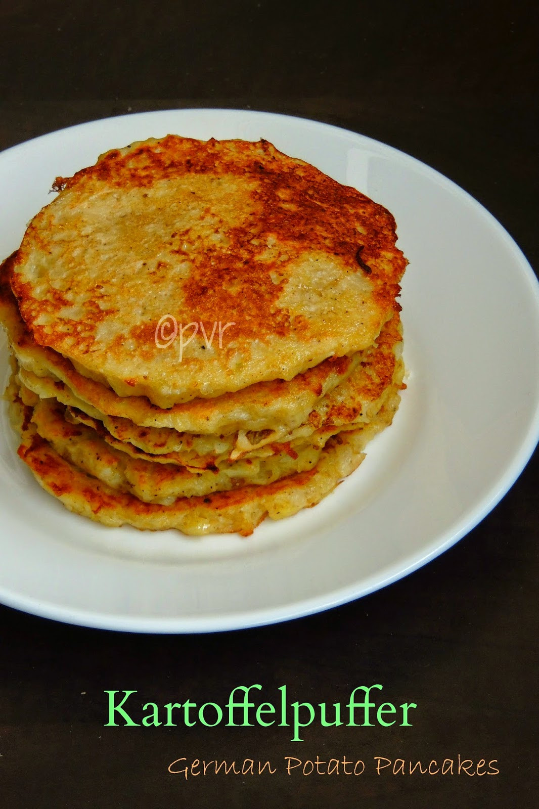 Potato Pancakes German
 Priya s Versatile Recipes Kartoffelpuffer German Potato