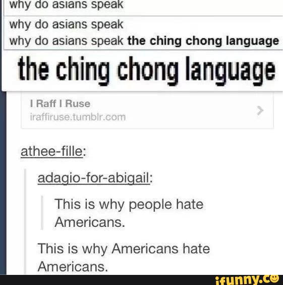 Potato Potato Ching Chong Tomato
 chong iFunny