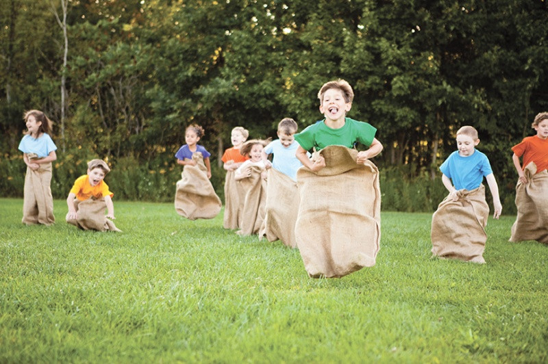 Potato Sack Race
 Classic Outdoor Games for a Birthday Party NY Metro
