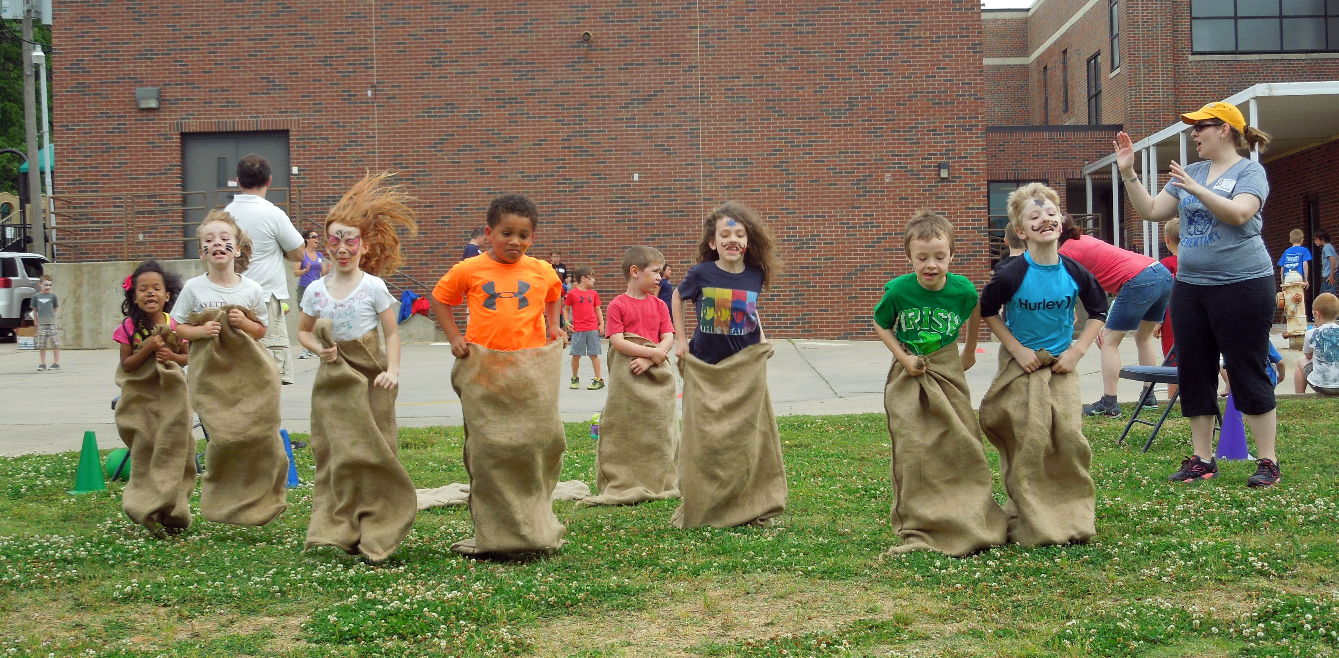 Potato Sack Race
 Field Day Let the games begin