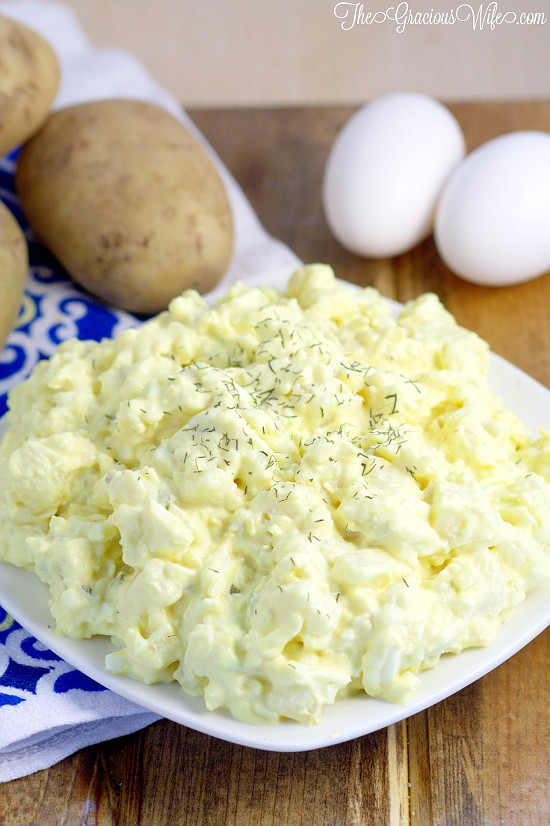 Potato Salad Without Eggs
 Pieced Pastimes Saturday Sparks Link Party 170