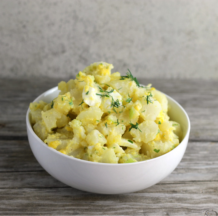 Potato Salad Without Eggs
 potato salad without eggs or mayonnaise