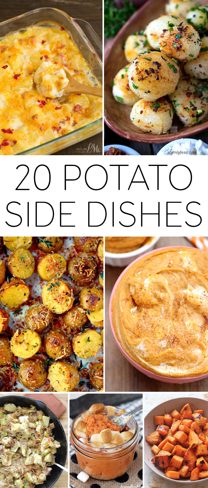 Potato Side Dishes
 20 Potato Side Dishes The Mom Creative