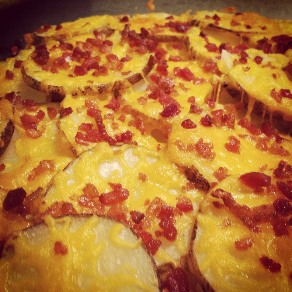 Potato Skin Chips
 Cheesy Bacon Potato Skin Chips – Picture Postcard Memories