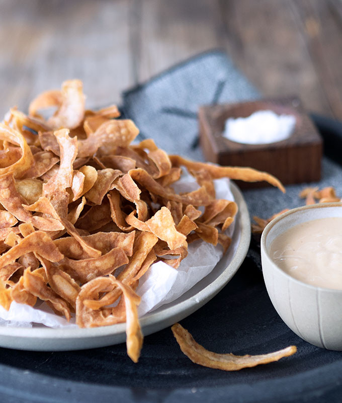 Potato Skin Chips
 Potato Skin Chips – Waste to Wonderful