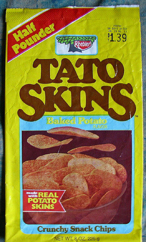 Potato Skin Chips
 I m Remembering Tato Skins Courtesy of mankatt
