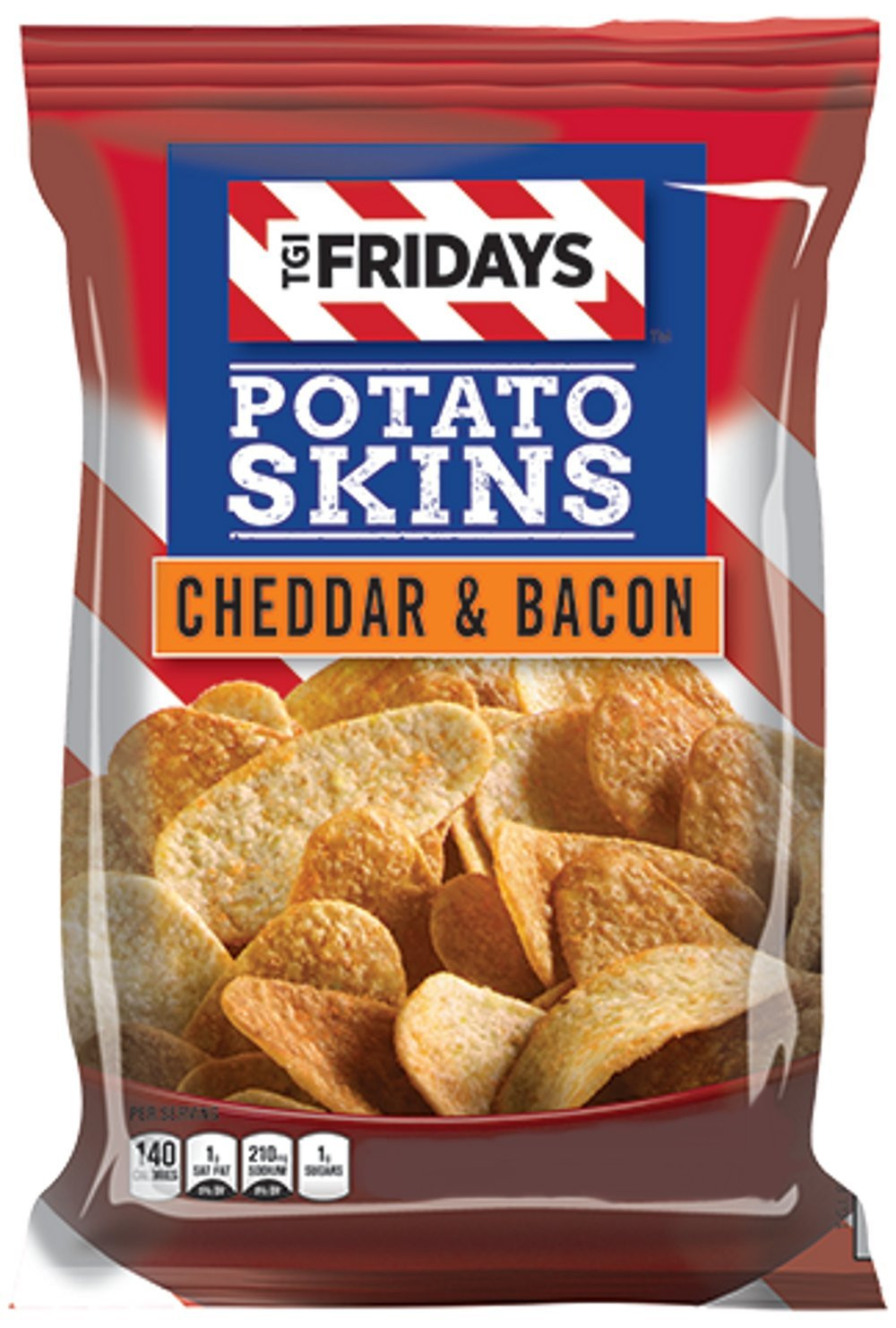 Potato Skin Chips
 Amazon TGI Fridays Cheddar and Sour Cream Potato