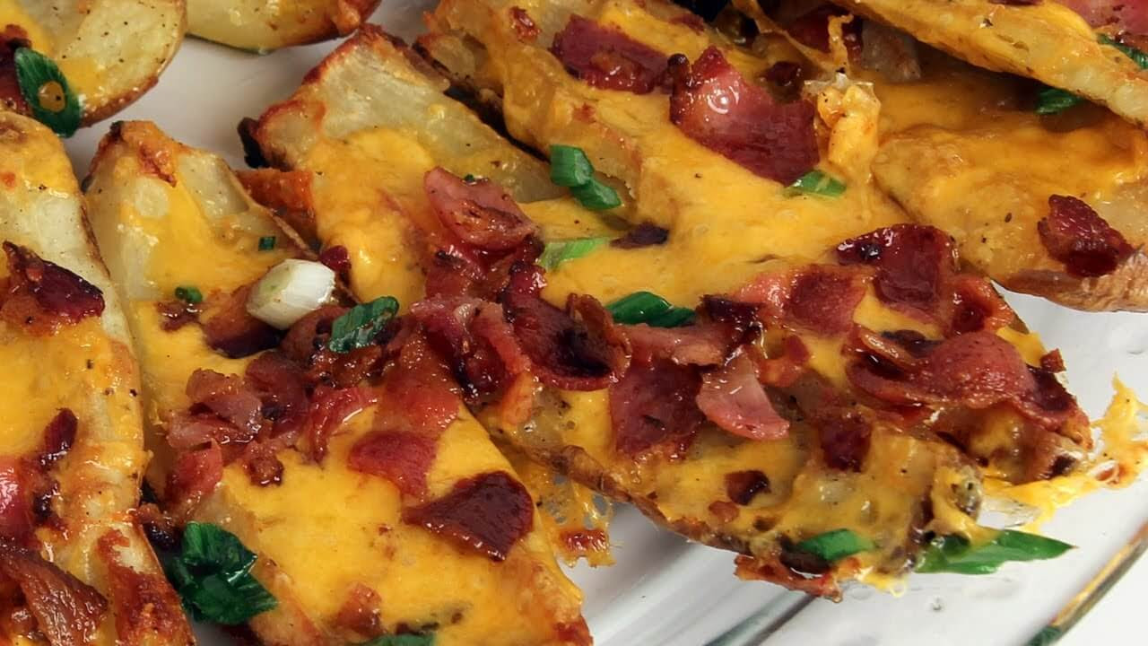 Potato Skins Recipe
 Mouth Watering Loaded Potato Skins Page 2 of 2 yummy