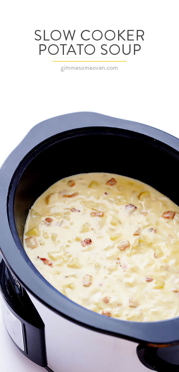 Potato Soup Slow Cooker
 Slow Cooker Potato Soup