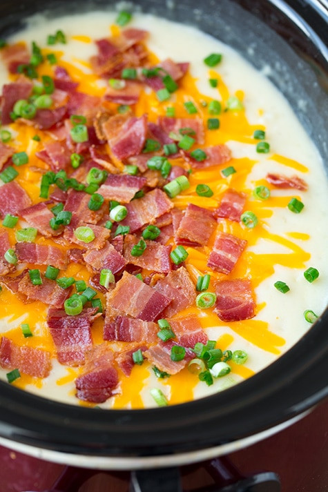 Potato Soup Slow Cooker
 Slow Cooker Loaded Potato Soup Cooking Classy