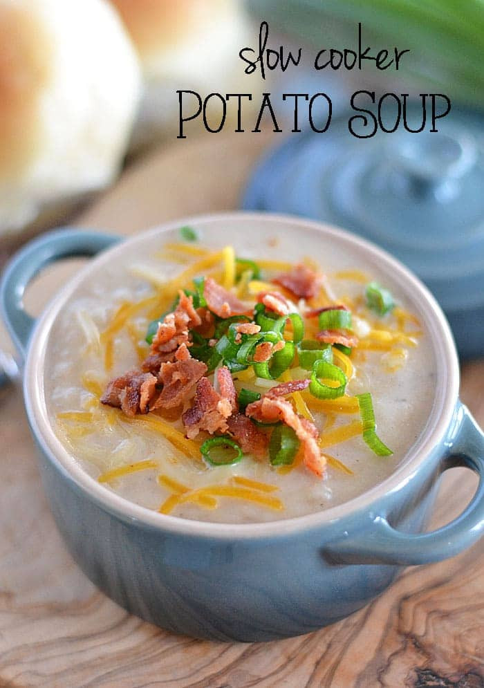 Potato Soup Slow Cooker
 Slow Cooker Potato Soup