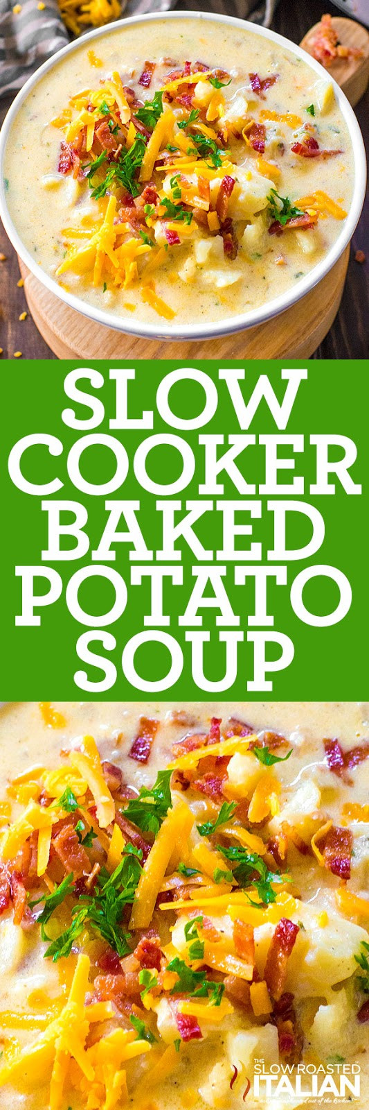 Potato Soup Slow Cooker
 Slow Cooker Potato Soup With Video