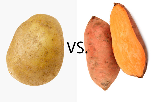 Potato Vs Sweet Potato
 The Battle of Potatoes Sweet vs White