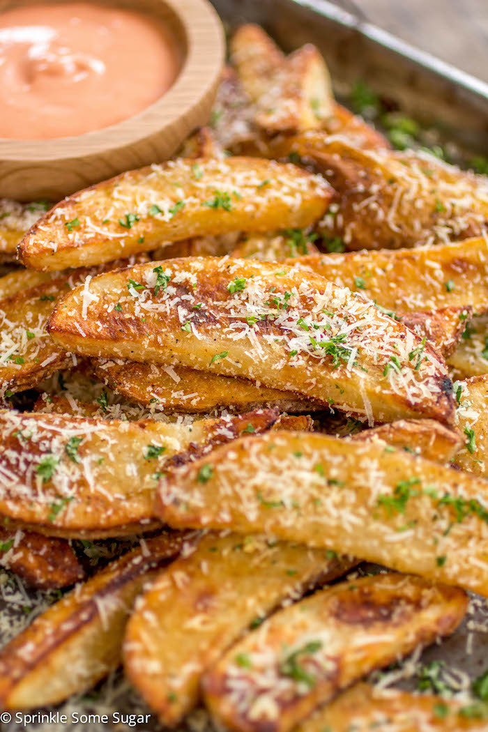 Potato Wedge Recipe
 Crispy Potato Wedges Sprinkle Some Sugar