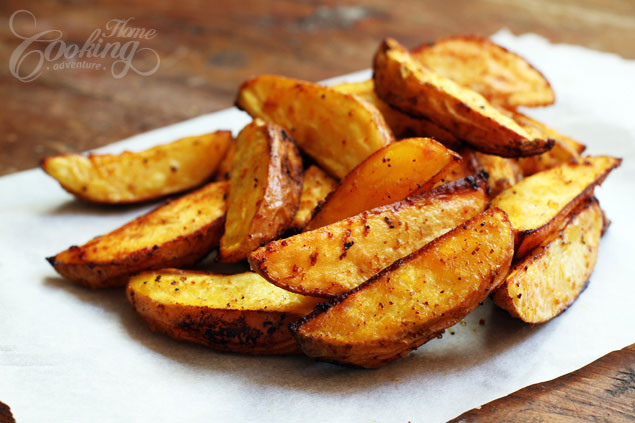 Potato Wedge Recipes
 Baked Potato Wedges Home Cooking Adventure