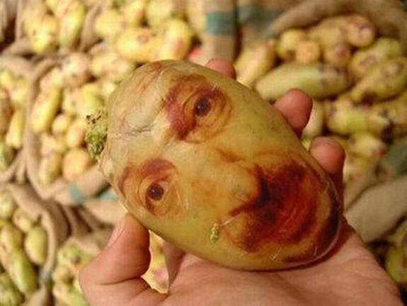 Potato With A Face
 Potato Face People Are Looking Back At You