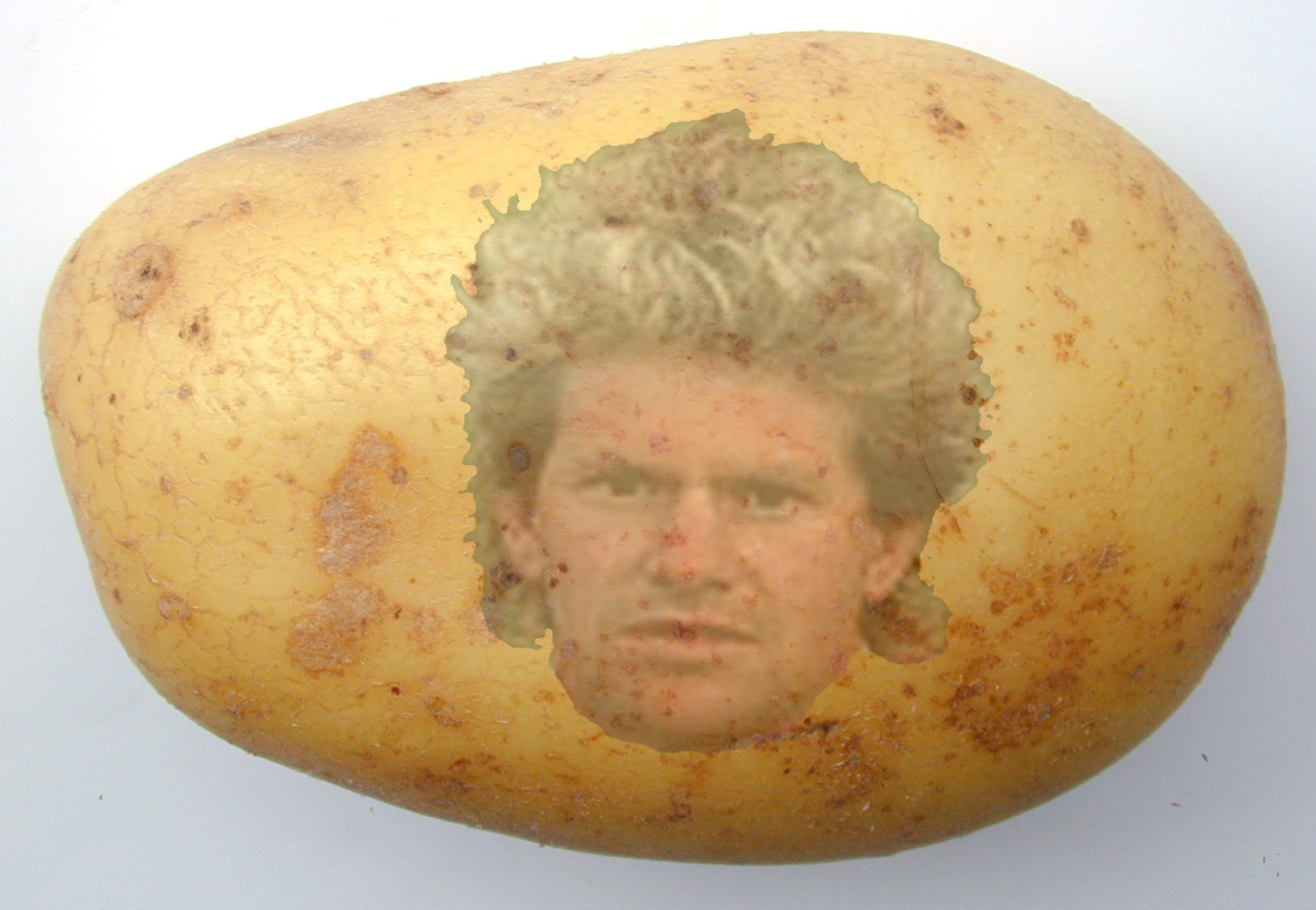 Potato With A Face
 Galbally Girl Finds Face of Plunkett Donaghy in Potato