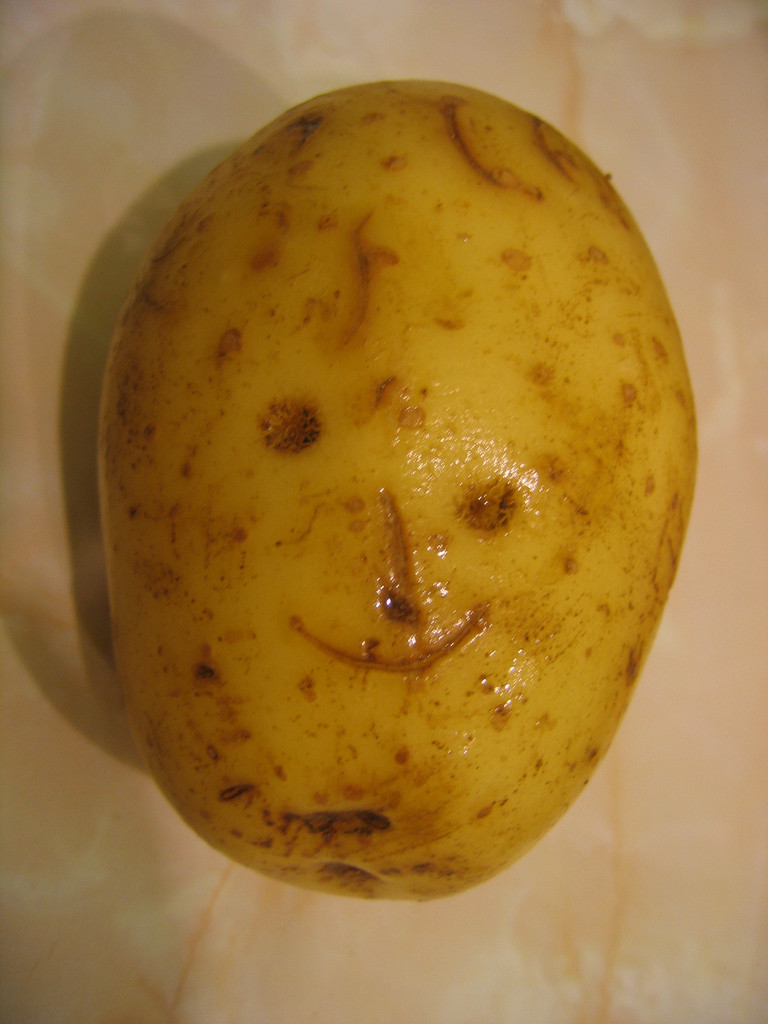 Potato With A Face
 305 365 Mr Potato Face