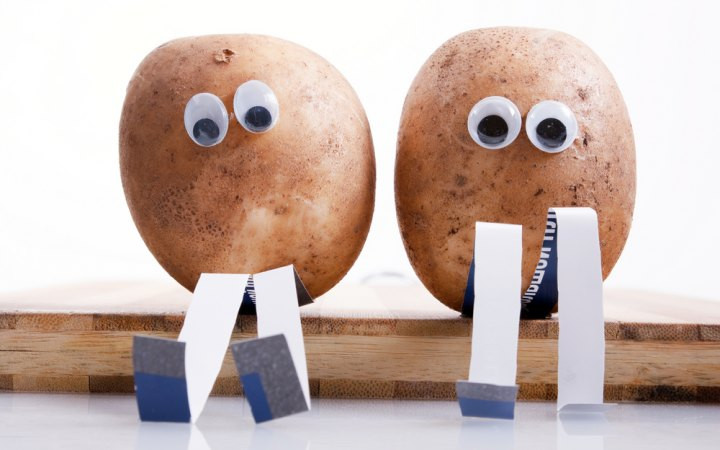 Potato With Eyes
 Do Potatoes See With Their Eyes