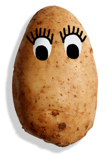 Potato With Eyes
 Mrs Potato Head