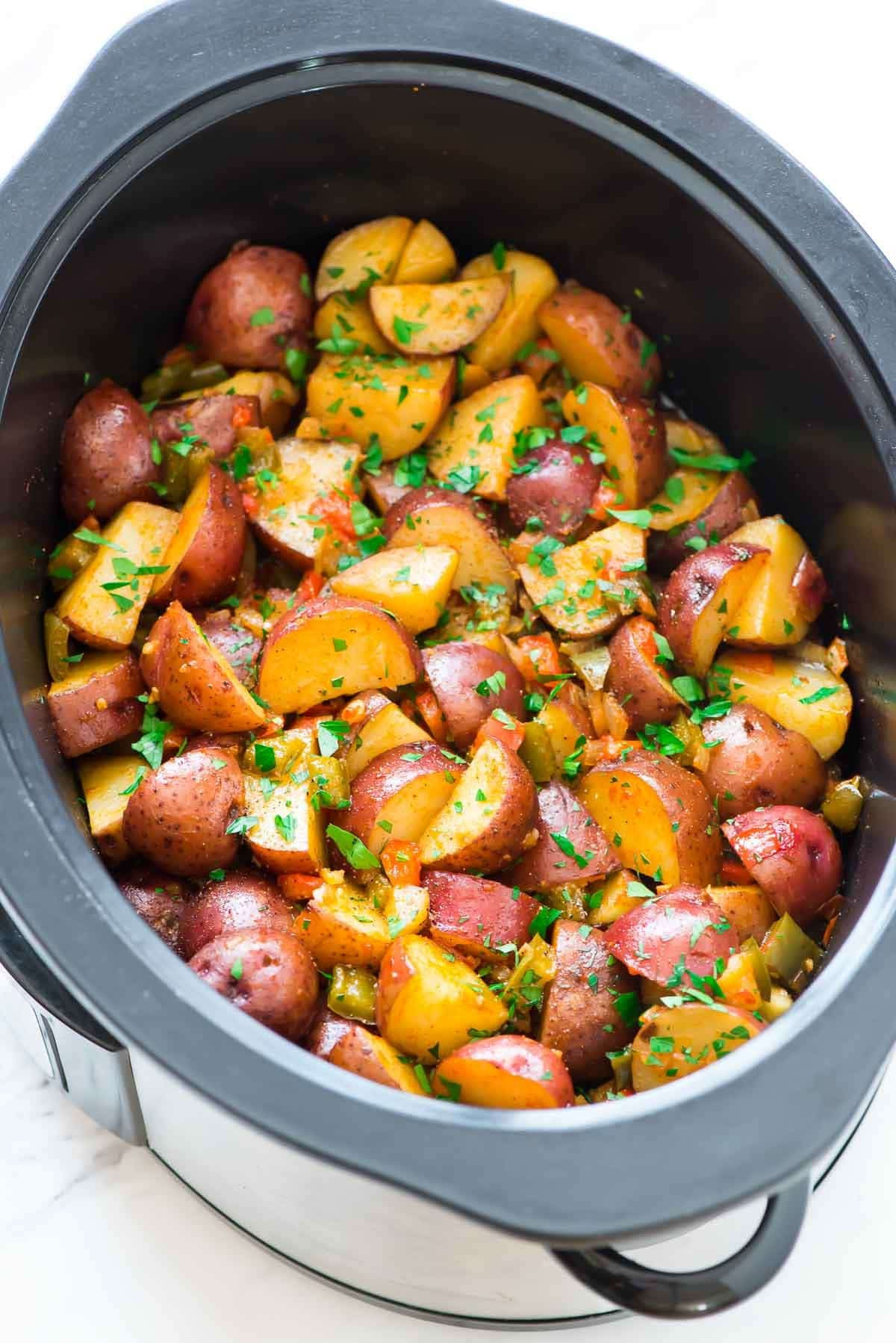 Potatoes Recipe For Breakfast
 Crockpot Breakfast Potatoes