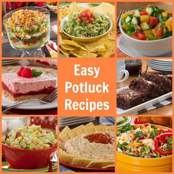 Potluck Dinner Ideas
 Easy Potluck Recipes 58 Potluck Ideas