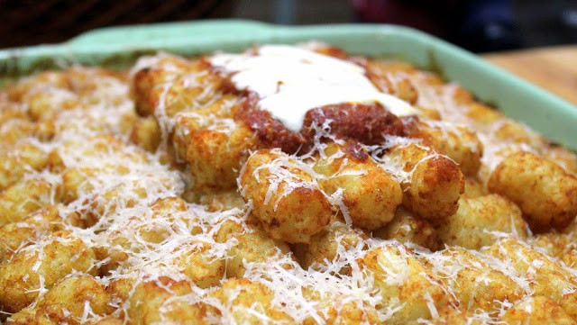 Potluck Main Dishes
 52 Ways to Cook Tater Tot Chicken Parmesan PLUS Casserole