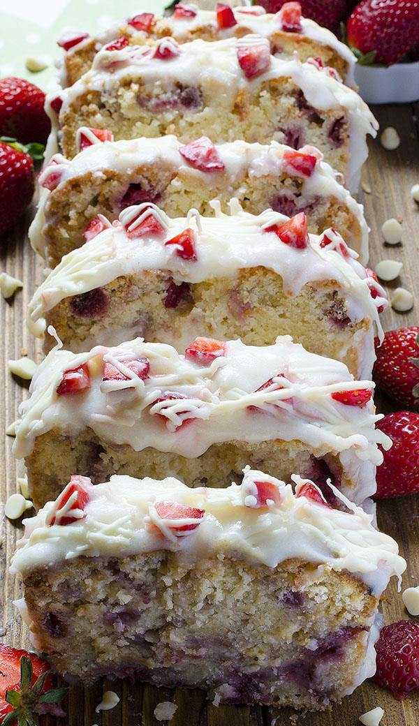 Pound Cake Desserts
 Strawberry Pound Cake