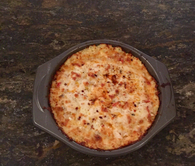 Premade Cauliflower Pizza Crust
 cauliflower pizza