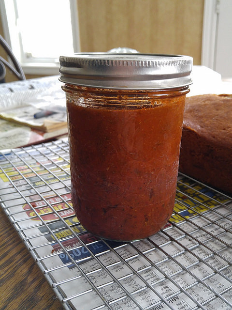 Pressure Canning Tomato Sauce
 Pressure Canned Homegrown Tomato Sauce SundaySupper