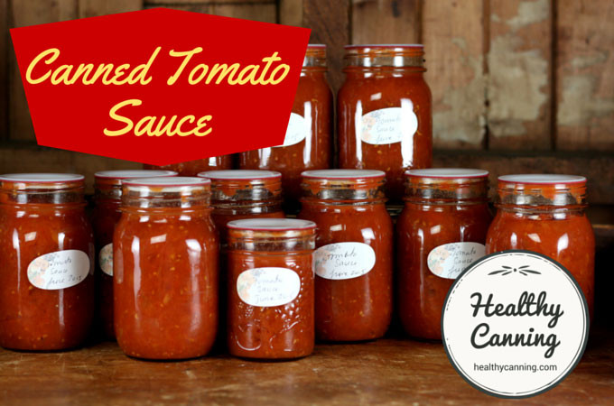 Pressure Canning Tomato Sauce
 Canning plain tomato sauce Healthy Canning