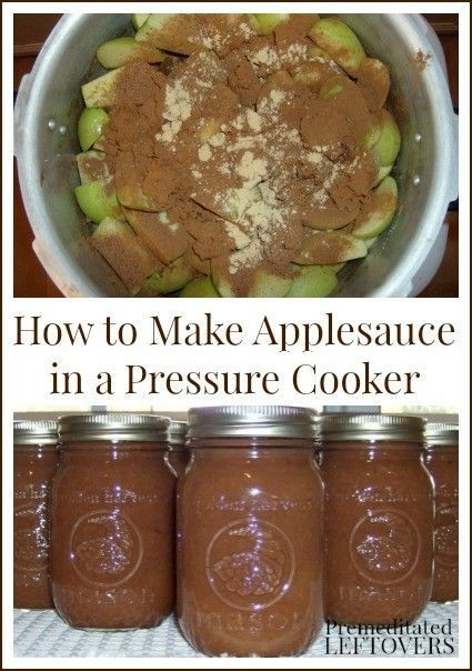 Pressure Cooker Applesauce
 How to Make Apple Sauce in a Pressure Cooker