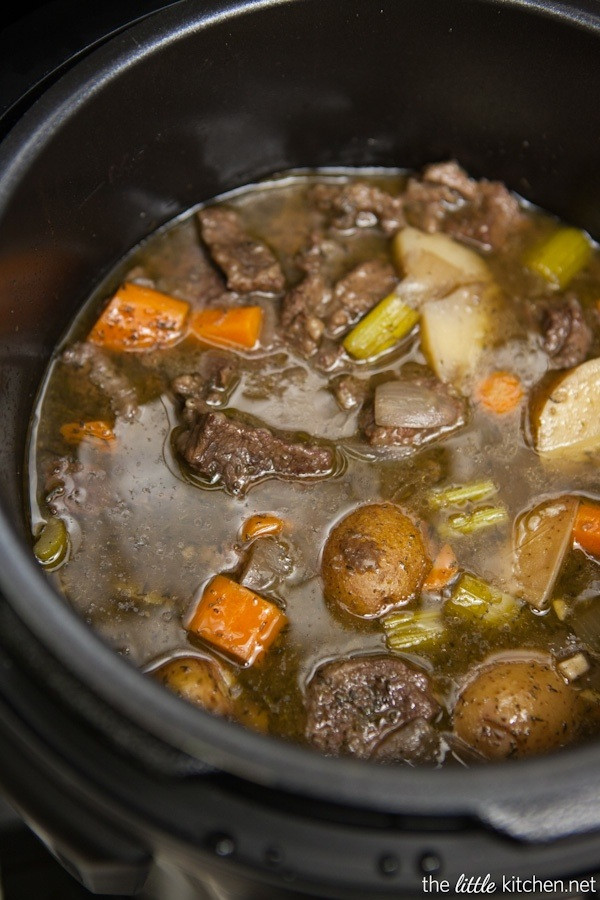 Pressure Cooker Beef Stew Recipe
 Pressure Cooker Red Wine Beef Stew The Little Kitchen