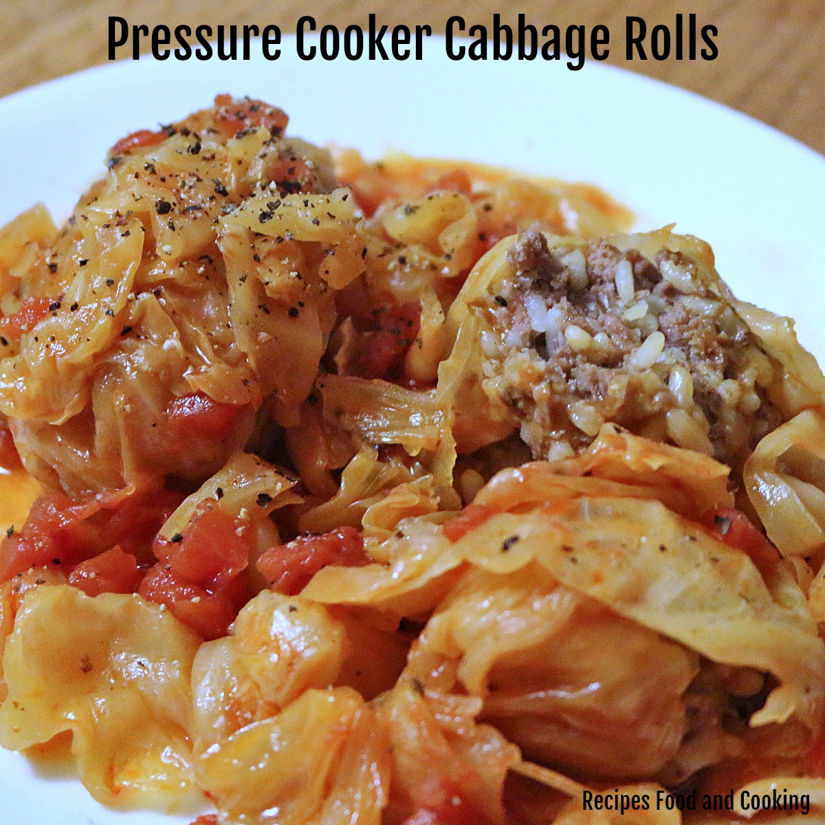 Pressure Cooker Cabbage
 Pressure Cooker Cabbage Rolls