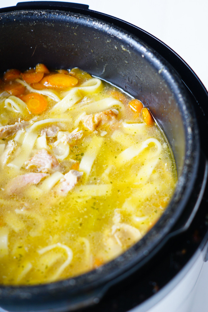 Pressure Cooker Chicken Noodle Soup
 chicken noodle soup pressure cooker