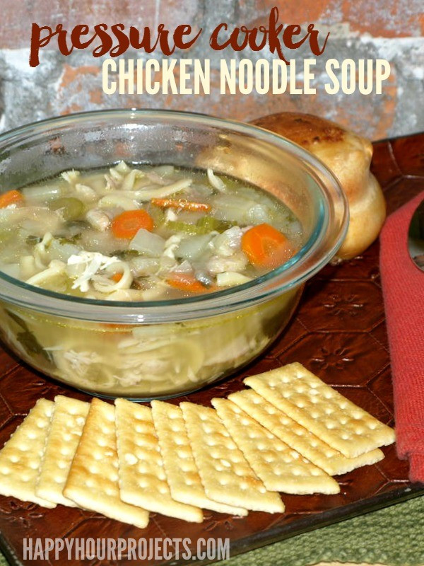 Pressure Cooker Chicken Noodle Soup
 Pressure Cooker Chicken Noodle Soup Recipe Happy Hour