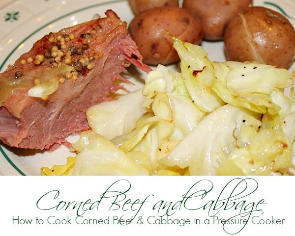 Pressure Cooker Corned Beef And Cabbage
 How to Cook Corned Beef in a Pressure Cooker