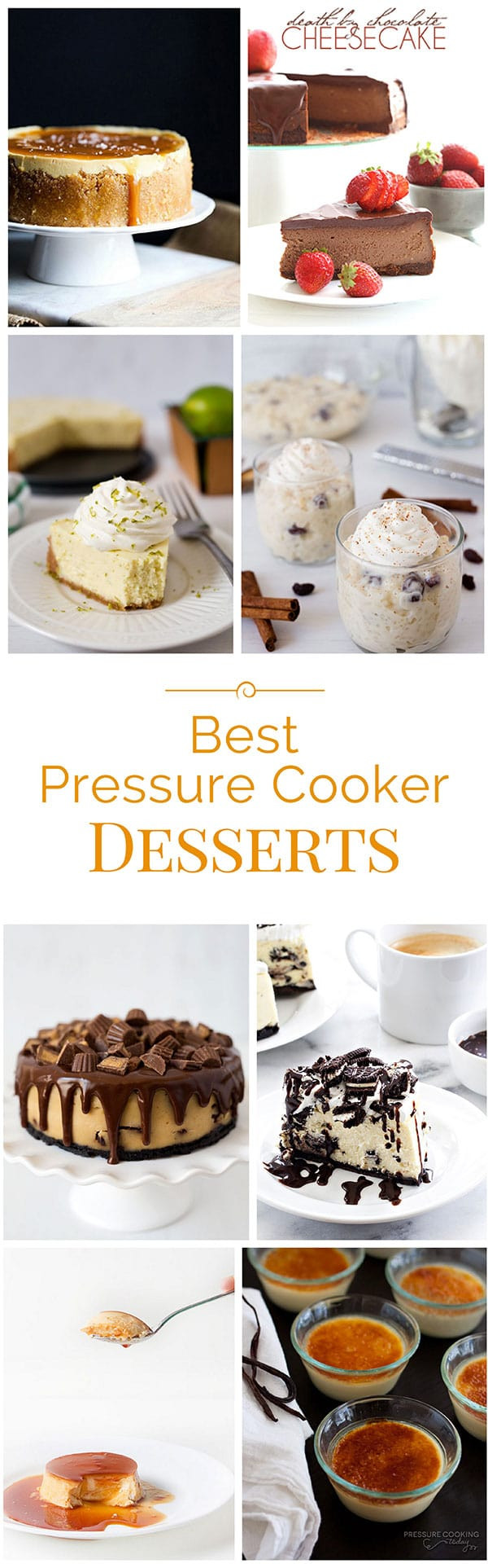 Pressure Cooker Dessert Recipes
 Best Instant Pot Pressure Cooker Desserts Recipes