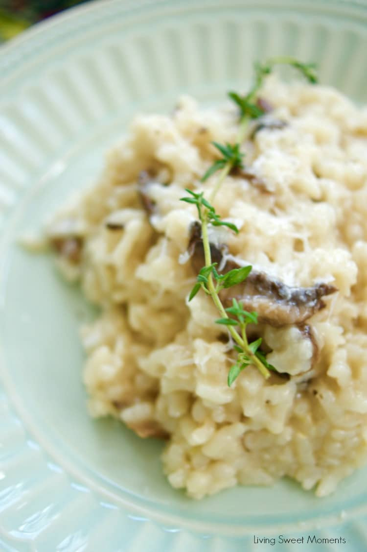 Pressure Cooker Mushroom Risotto
 Pressure Cooker Easy Mushroom Risotto Living Sweet Moments