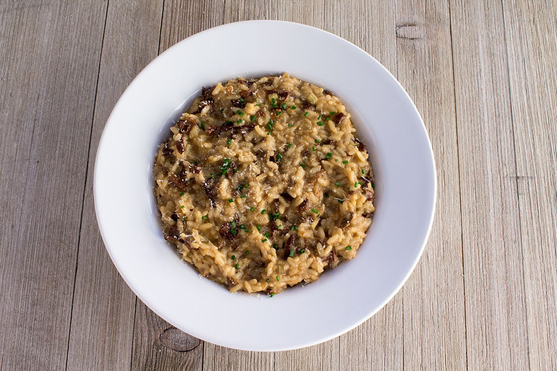 Pressure Cooker Mushroom Risotto
 Pressure Cooker Mushroom Risotto